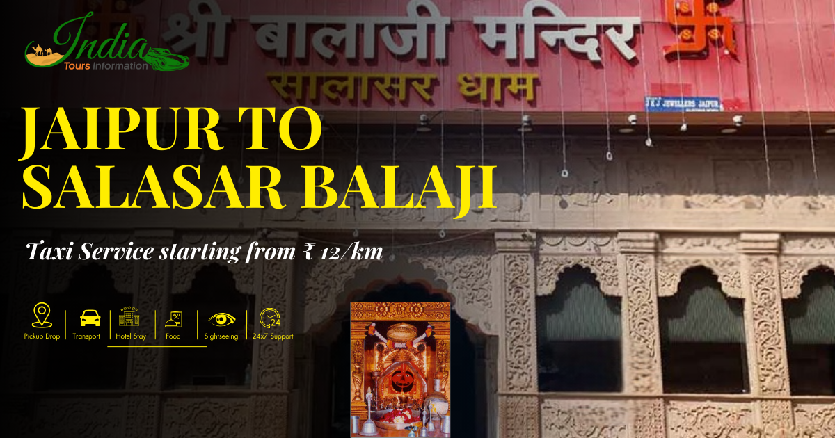 Jaipur to Salasar Balaji Taxi Service