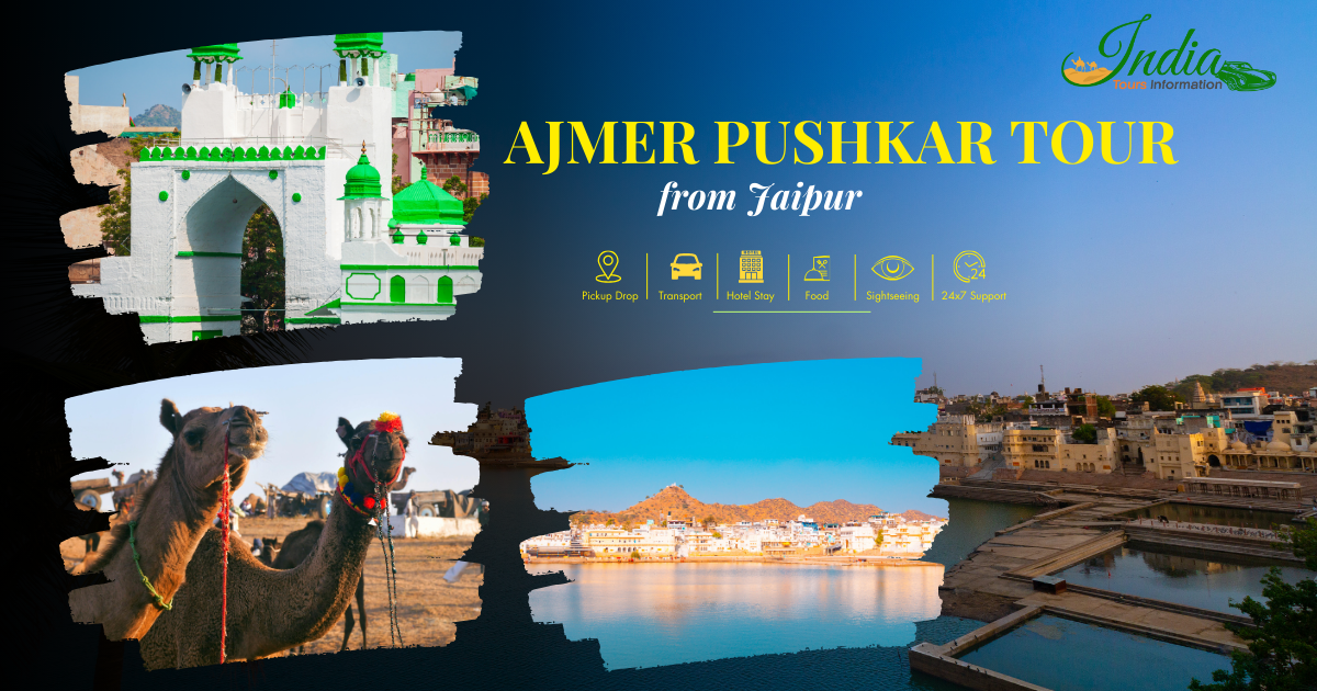 Jaipur to Ajmer Pushkar Same Day Tour