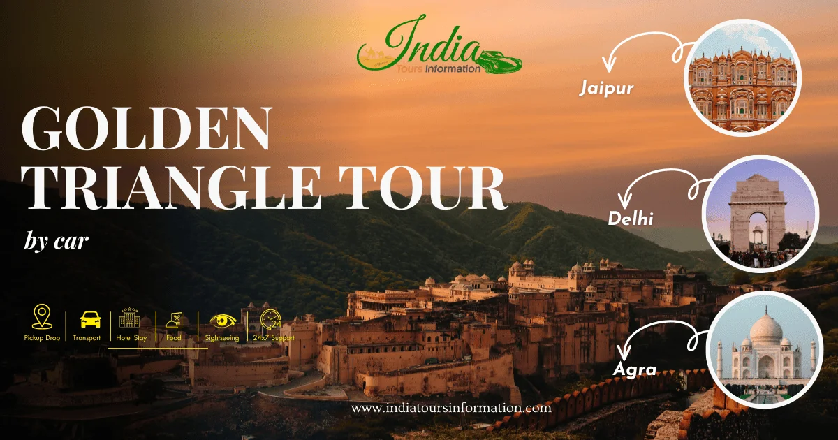 Golden Triangle tour by car