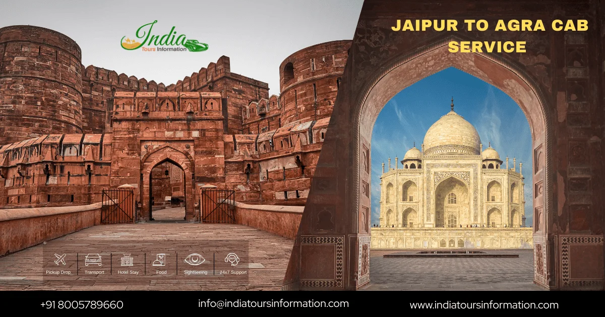 Jaipur to Agra Cab Service