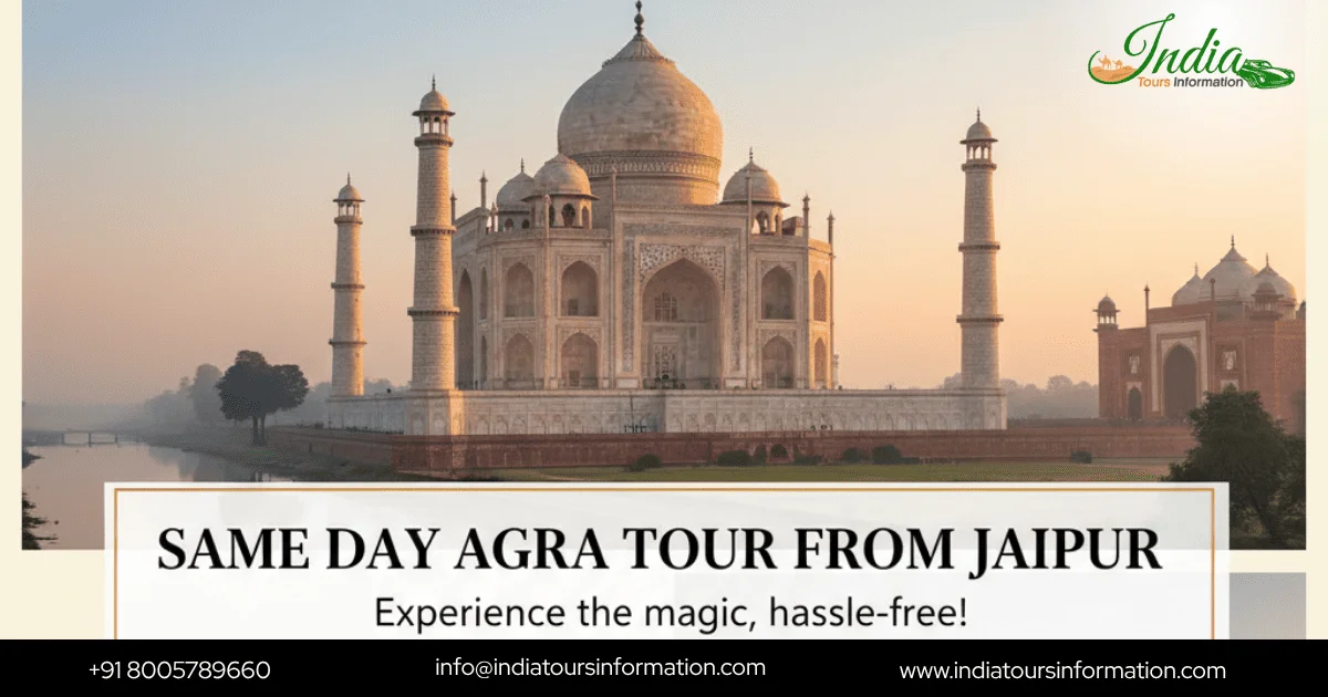 Same Day Agra Tour from Jaipur