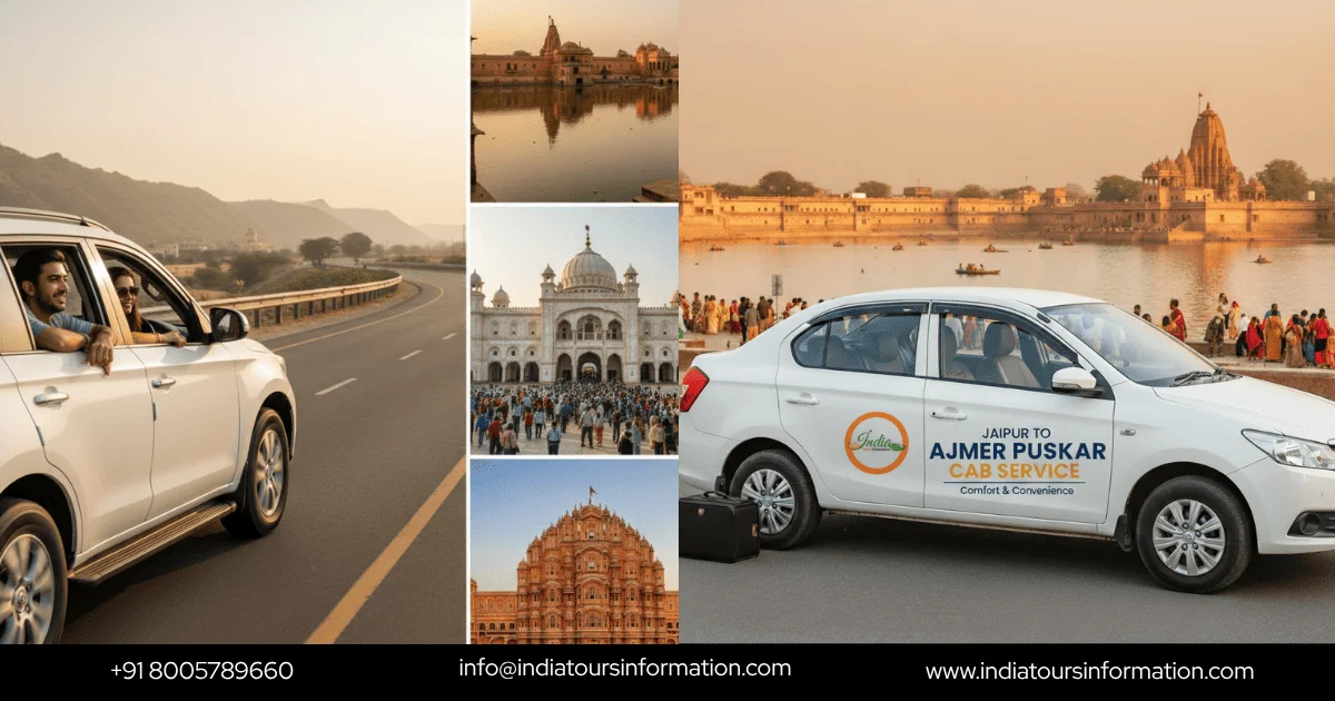 Jaipur to Ajmer Pushkar Cab Service