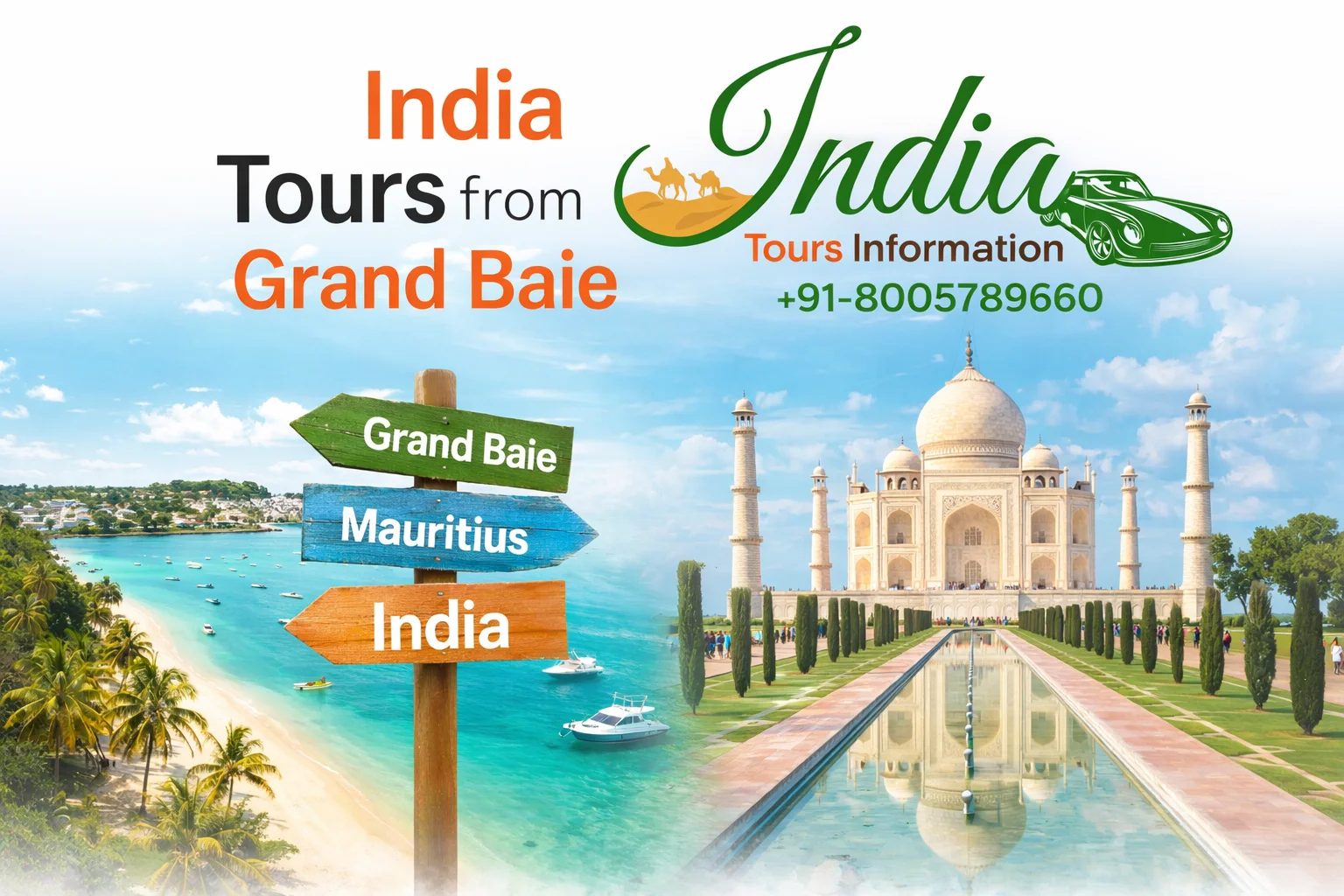 India Tours from Grand Baie