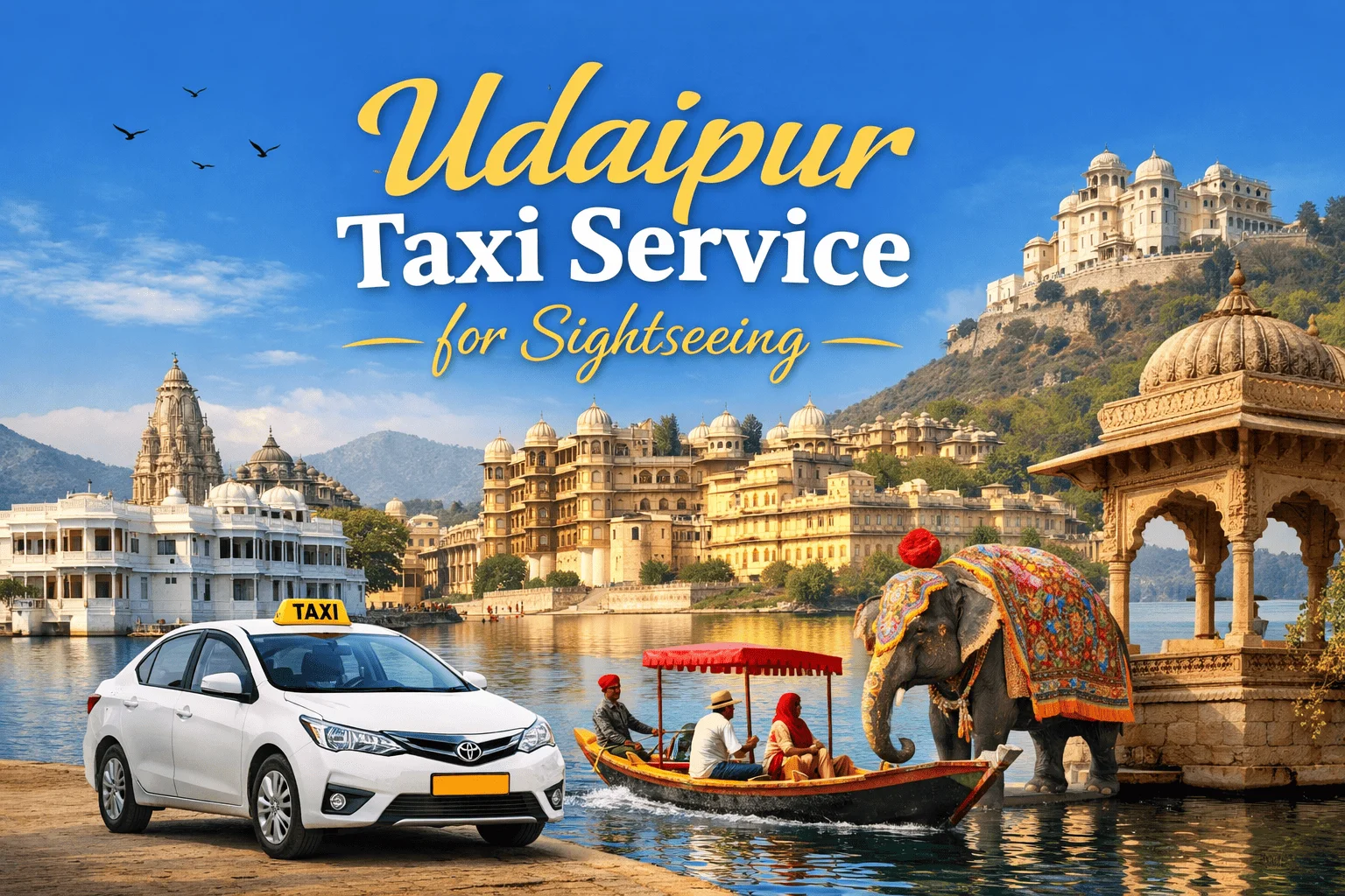 Udaipur Taxi Service for Sightseeing