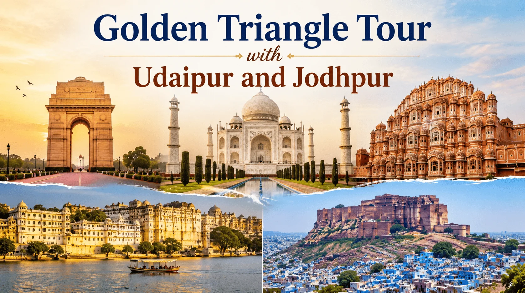 Golden Triangle Tour with Udaipur and Jodhpur