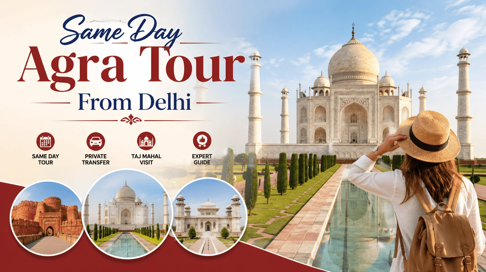 Same Day Agra Tour From Delhi
