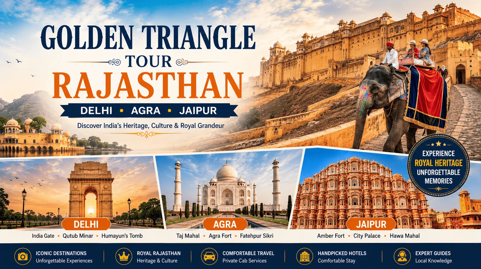 Golden Triangle Tour Rajasthan