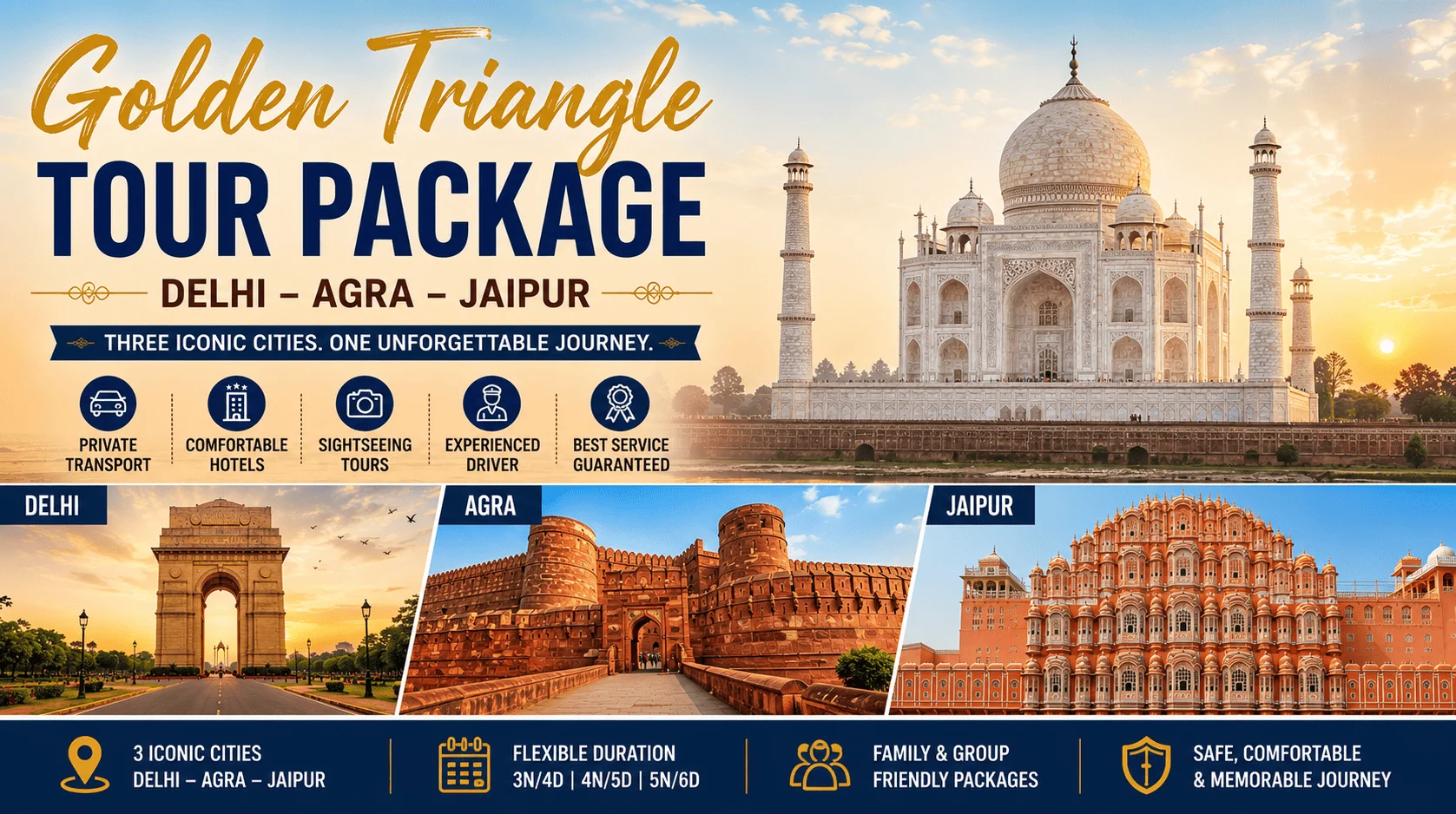 Golden Triangle Tour Package Price