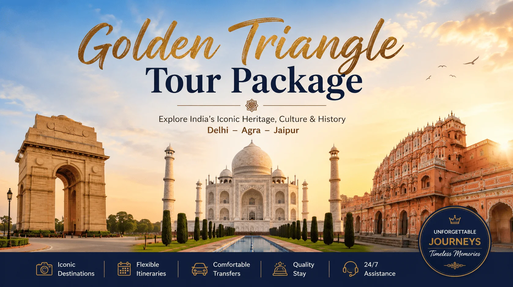 Golden Triangle Tour Package