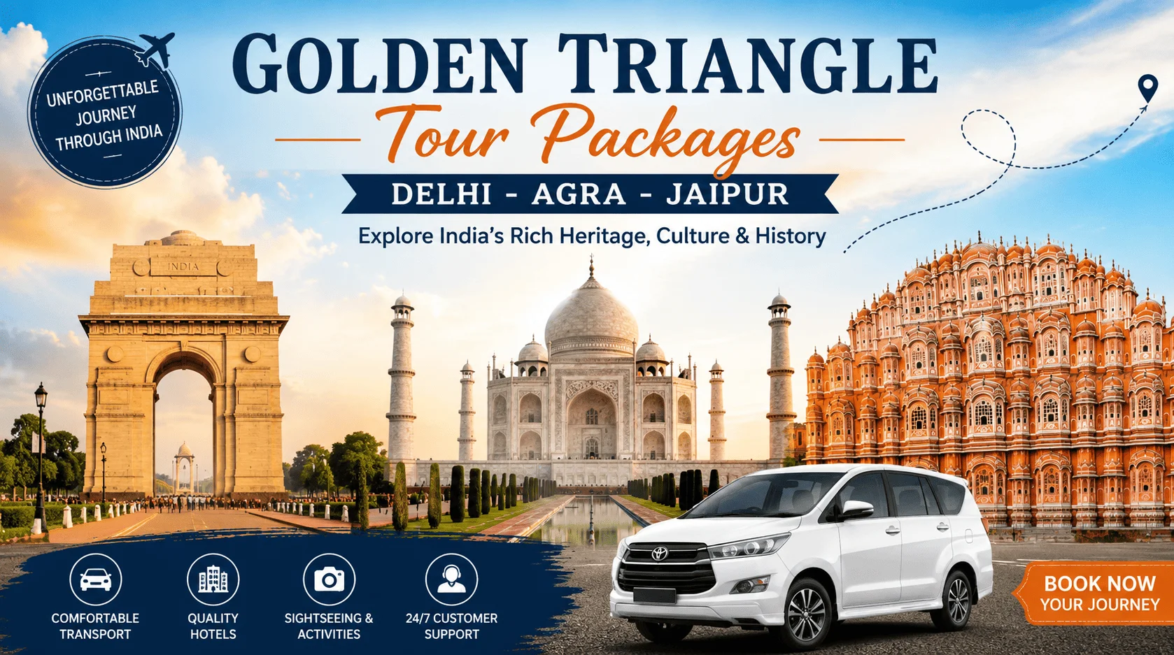 Golden Triangle Tour Packages