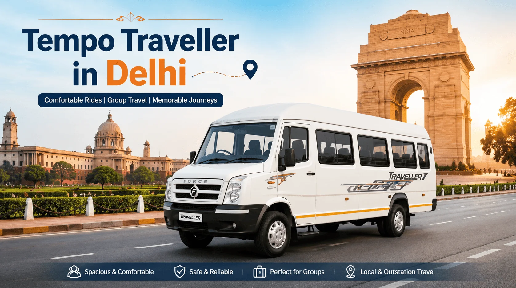 Tempo Traveller in Delhi