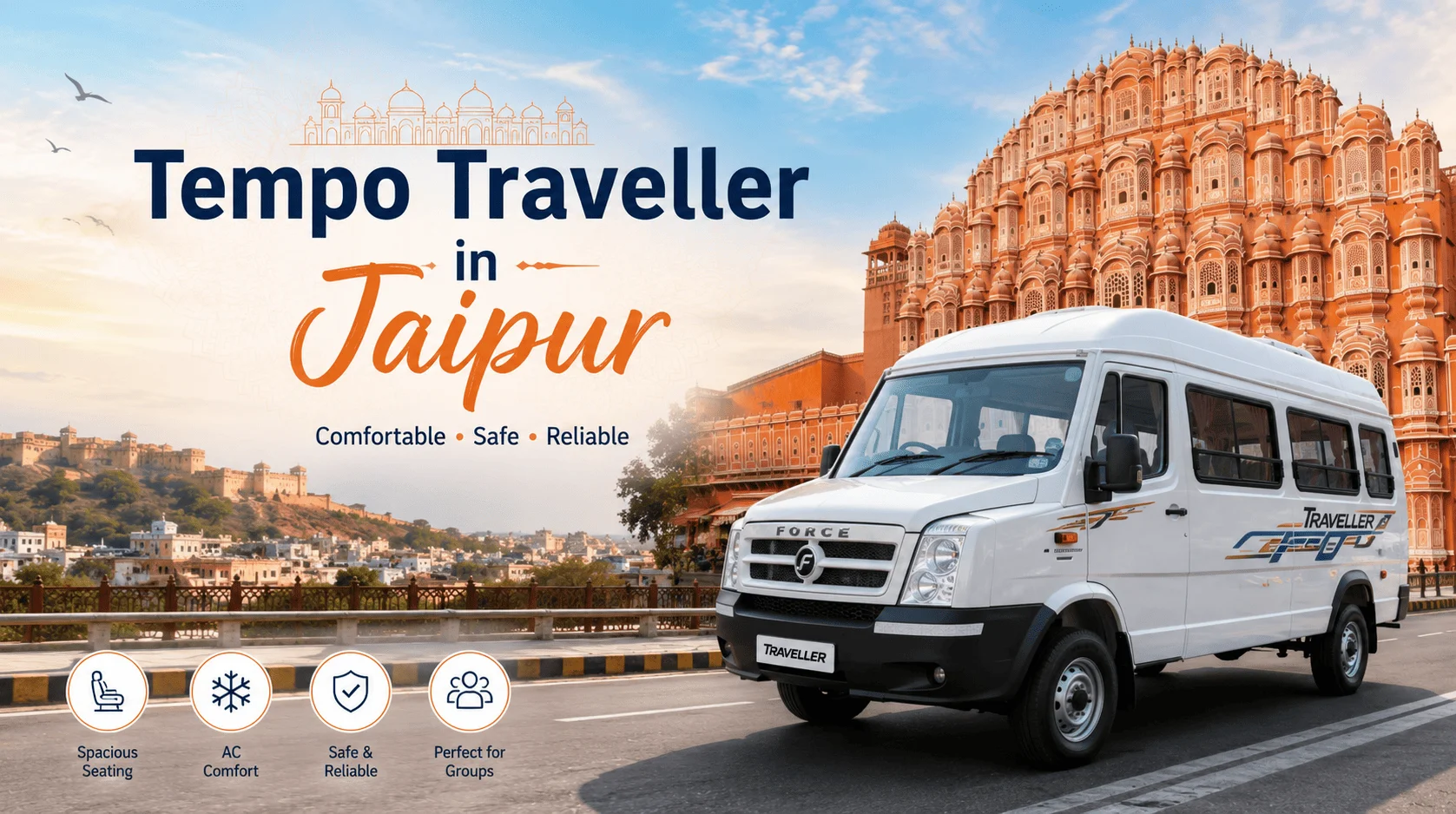 Tempo Traveller in Jaipur