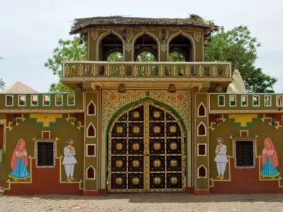 Jaipur with Chokhi Dhani Tour Package by taxi for 2 Days and 1 Night